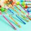 Korea stationery wooden pencil , cute pencil with eraser