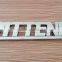 ABS 3D chrome car letter emblem, auto letter emblem, truck letter badge