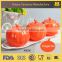 pumpkin design ceramic salt sugar coffee jar, ceramic jar set                        
                                                Quality Choice