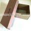 Recycled material cardboard shoe box wholesale