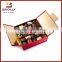 Colorful paper candy box for wedding candy with window