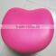 Colorful Heart Shape Water Proof PU Foam Spa Bath Pillow