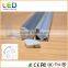 aluminium profile for led strips with round pc cover