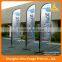 2016 concave banners printing advertised print feather flag beach flags