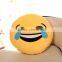 Creative round household pillow cushion emoji pillow cartoon pillow plush