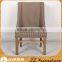 Wooden High Back Dining Room Armhair