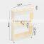 Homeware 3 Layers plastic cracks shelf storage rack organizer rack