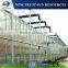 Low cost multi-span PC sheet/board greenhouse for vegetable/flower growth