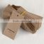 Kraft paper spare button bag with silk screen printing for frock coat