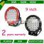 9 inch headlight 9-36v dc flood /spot 96w 35pcs*5w LEDs 160w led driving light