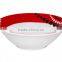 5"-10" porcelain salad bowl,large white ceramic soup bowl