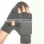 Lady's fashion knitted woolen glove,beautiful comfortable acrylic knitted glove with printing/embroidery/jacquard logo