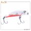 Multicolor Minnow Plastic Fishing Lure With 3D Eyes