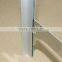 Wall display fixture aluminum perforated channel