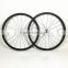 Chinese Cheap carbon wheelset, 30mmx25mm carbon tubular wheels with bitex hub for road bicycle 20H-24H for wholesale