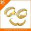 wholesale stainless steel earring, gold plated crystal earring, crystal hoop earrings