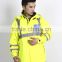 Raincoats factory high quality waterproof reflective safety rain suits