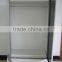 metal clothes cabinet,grey with door and drawers