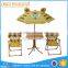 Yes Folded and Garden Set Specific Use Round Metal Tables and Chair Set For Kids