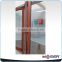 solid wood double glazing folding door
