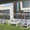 MA218O Aluminium White Modern Outdoor Sectional Sofa Set