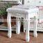 Modern home furniture sigle seated wood footstool