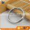 triangle split key ring,stainless steel jump ring