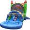 large pvc tarpaulin inflatable bouncer with pool slide
