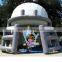 outdoor fun pvc tarpaulin inflatable football helmet tunnel