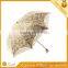Structurein princess folding anti-uv black lace mushroom sunshade umbrella