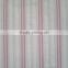 Wept knitted nylon spandex striped fabric for fashion garment, knitwear polyester nylon stripe fabric