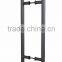 H shape barn door steel handle