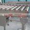 Automatic stainless steel gravity roller conveyor