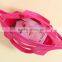 Candy color clear PVC beach tote bag promotional project