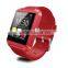 U8 plus smart watch with metal case more texture touch screen bluetooth smart watch for android smart phone/ iphone