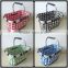 Hot selling folding camping baskets for shopping