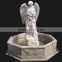 natural marble made garden decoration waterfall stone fountain