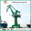 use for sea port single jib portal crane