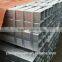 hot-dip galvanized squared and rectangular steel tube Q195-35-Q345 BS1387-1985