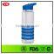 750ml bpa free plastic customised water bottle with flip straw