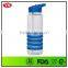 750ml bpa free plastic customised water bottle with flip straw