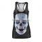 Quality X-ray-Skeleton Skull Clubwear Punk T-Shirt Print Tank Top