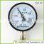 Electro contact pressure gauge with flange