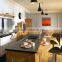 Modern style solid wood modern kitchen cabinets design