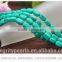 8*12mm irregular shape synthetic green gemstone turquoise nugget beads