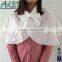 2015 new style beautiful design disposable PE hair cutting capes