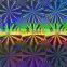 Transparent self adhesive holographic lamination film