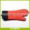Heat Resistant Kitchen Silicone Grilling Gloves with Soft Quilted Liner Silicone Oven Mitts