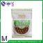  China hot plastic heat seal bag with zipper/three sides zip lock sealed pouch