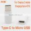 Oneplus two 2 mobile OTG adapter with charging Sync and OTG function adapter